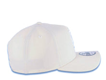 Load image into Gallery viewer, Los Angeles Dodgers New Era MLB 9FORTY 940 Adjustable A-Frame Cap Hat Cream Crown/Visor White Logo Gray UV
