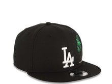 Load image into Gallery viewer, Los Angeles Dodgers New Era MLB 9FIFTY 950 Snapback Cap Hat Black Crown/Visor White Logo With Palm Gray UV