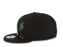 Load image into Gallery viewer, Los Angeles Dodgers New Era MLB 9FIFTY 950 Snapback Cap Hat Black Crown/Visor White Logo With Palm Gray UV