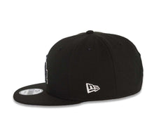 Load image into Gallery viewer, Los Angeles Dodgers New Era 59FIFTY 5950 Fitted Cap Hat Black Crown/Visor Black/White Logo Gray UV
