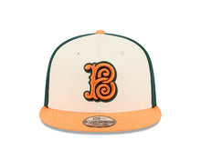 Load image into Gallery viewer, Baltimore Orioles New Era MLB 9FIFTY 950 Snapback Cap Hat White/Black Crown Orange Visor Orange/Black Logo Gray UV (2026 City Connect)