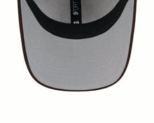 Load image into Gallery viewer, San Diego Padres New Era MLB 9FORTY 940 Adjustable Stretch Snapback Cap Hat White/Brown Crown Brown Visor Brown/Yellow Logo (2024 Batting Practice)