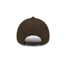 Load image into Gallery viewer, San Diego Padres New Era MLB 9FORTY 940 Adjustable A-Frame Cap Hat Yellow/Brown Crown Brown Visor Brown Cooperstown Logo
