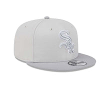 Load image into Gallery viewer, Chicago White Sox New Era MLB 9FIFTY 950 Snapback Cap Hat Stone Crown Gray Visor Gray/White Logo Gray UV (Color Pack)