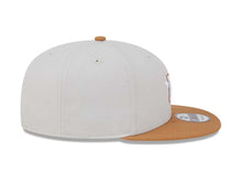 Load image into Gallery viewer, Houston Astros New Era MLB 9FIFTY 950 Snapback Cap Hat Stone Crown Light Brown Visor White/Light Brown Logo Gray UV (Color Pack)