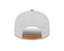 Load image into Gallery viewer, New York Yankees New Era MLB 9FIFTY 950 Snapback Cap Hat Stone Crown Light Brown Visor Light Brown/White Logo Gray UV (Color Pack)