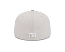 Load image into Gallery viewer, Los Angeles Dodgers New Era MLB 59FIFTY 5950 Fitted Cap Hat Stone Crown Gray Visor Gray/White Logo Gray UV ( Color Pack)