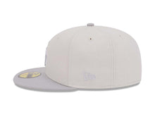Load image into Gallery viewer, Los Angeles Dodgers New Era MLB 59FIFTY 5950 Fitted Cap Hat Stone Crown Gray Visor Gray/White Logo Gray UV ( Color Pack)