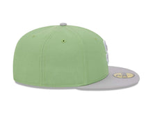 Load image into Gallery viewer, San Diego Padres New Era MLB 59FIFTY 5950 Fitted Cap Hat Light Green Crown Gray Visor Gray/White Logo Gray UV ( Color Pack)