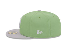 Load image into Gallery viewer, San Diego Padres New Era MLB 59FIFTY 5950 Fitted Cap Hat Light Green Crown Gray Visor Gray/White Logo Gray UV ( Color Pack)