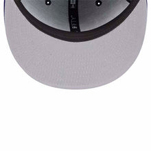 Load image into Gallery viewer, Los Angeles Dodgers New Era MLB 9FIFTY 950 Snapback Cap Hat Black Crown Royal Blue Visor Text Logo Splatter