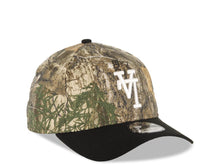 Load image into Gallery viewer, Los Angeles Dodgers New Era MLB 9FORTY 940 Adjustable A-Frame Cap Hat Real Tree Edge Camo Crown Black Visor Upside Down White Logo Gray UV