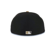 Load image into Gallery viewer, Los Angeles Dodgers New Era MLB 59FIFTY 5950 Fitted Cap Hat Black Crown Khaki Visor White Upside Down Logo 2007 All-Star Game Side Patch Green UV
