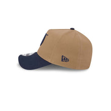 Load image into Gallery viewer, Los Angeles Dodgers New Era MLB 9FORTY 940 Adjustable A-Frame Cap Hat Khaki Crown Navy Blue Visor Navy Logo (2024 City Connect)