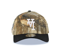 Load image into Gallery viewer, Los Angeles Dodgers New Era MLB 9FORTY 940 Adjustable A-Frame Cap Hat Real Tree Edge Camo Crown Black Visor White Upside Down Logo Stadium Patch
