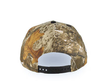 Load image into Gallery viewer, Los Angeles Dodgers New Era MLB 9FORTY 940 Adjustable A-Frame Cap Hat Real Tree Edge Camo Crown Black Visor White Upside Down Logo Stadium Patch