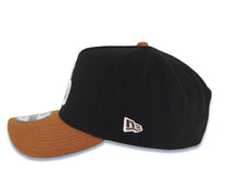 Load image into Gallery viewer, San Diego Padres New Era MLB 9FORTY 940 Adjustable A-Frame Cap Hat Black Crown Brown Visor White Cooperstown Logo Established 1969 Side Patch