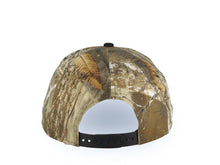 Load image into Gallery viewer, San Diego Padres New Era MLB 9FORTY 940 Adjustable A-Frame Cap Hat Real Tree Edge Camo Crown Black Visor White/Orange Logo 40th Anniversary Side Patch