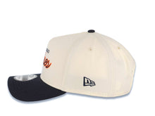 Load image into Gallery viewer, San Diego Padres New Era MLB 9FORTY 940 Adjustable A-Frame Cap Hat Cream Crown Navy Blue Visor Navy Blue/Orange Script/Text Logo Green UV