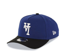 Load image into Gallery viewer, Los Angeles Dodgers New Era MLB 9FORTY 940 Adjustable A-Frame Cap Hat Royal Blue Crown Black Visor White Upside Down Logo 40th Anniversary Stadium Side Patch