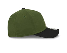 Load image into Gallery viewer, Arizona Diamondbacks New Era MLB 9FORTY 940 M-Crown Adjustable A-Frame Cap Hat Dark Green Crown Black Visor White/Green Cactus Logo