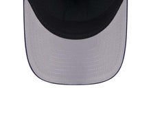 Load image into Gallery viewer, San Diego Padres New Era MLB 9FORTY 940 Adjustable A-Frame Trucker Mesh Cap Hat White/Navy Crown Navy Blue Visor Navy Blue Logo (Color Pack)