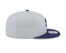 Load image into Gallery viewer, San Diego Padres New Era MLB 9FIFTY 950 Snapback Cap Hat Gray Crown Navy Blue Visor Navy Blue/White Logo (2Tone Color Pack)