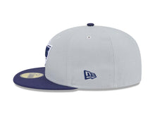 Load image into Gallery viewer, Los Angeles Kings New Era NHL 59FIFTY 5950 Fitted Cap Hat Gray Crown Navy Blue Visor Navy Blue/Gray Logo (2-Tone Color Pack)