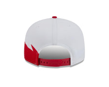Load image into Gallery viewer, Detroit Red Wings New Era NHL 9FIFTY 950 Snapback Jagged Cap Hat White/Red Crown Red Visor Team Color Logo