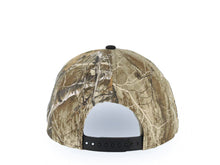 Load image into Gallery viewer, Los Angeles Dodgers New Era MLB 9FORTY 940 Adjustable A-Frame Cap Hat Real Tree Edge Camo Crown Black Visor White Logo 2024 World Series Patch