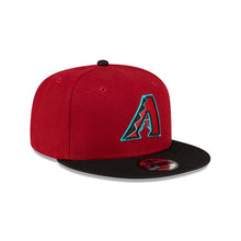 Load image into Gallery viewer, Arizona Diamondbacks New Era MLB 9FIFTY 950 Snapback Cap Hat Cardinal Crown Black Visor Team Color Logo
