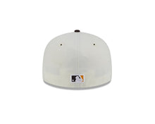 Load image into Gallery viewer, (Youth) San Diego Padres New Era MLB 59FIFTY 5950 Kid Fitted Cap Hat Cream Crown Brown Visor Brown Logo