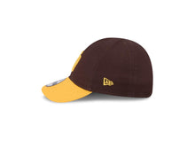 Load image into Gallery viewer, (Infant) San Diego Padres New Era MLB 9TWENTY 920 Adjustable Cap Hat Brown Crown Yellow Visor Yellow Logo (My 1st First)