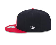 Load image into Gallery viewer, Los Angeles Anaheim Angels New Era MLB 9FIFTY 950 Snapback Cap Hat Navy Blue Crown Red Visor Team Color Logo