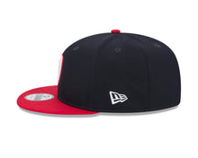 Load image into Gallery viewer, Washington Nationals New Era MLB 9FIFTY 950 Snapback Cap Hat Navy Blue Crown Red Visor Team Color Logo