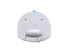 Load image into Gallery viewer, San Diego Padres New Era MLB 9TWENTY 920 Adjustable Cap Hat White Crown Teal Visor Magenta Logo Swinging Friar Side Patch (City Connect)