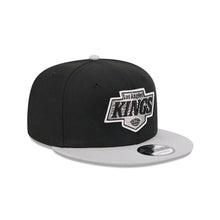 Load image into Gallery viewer, Los Angeles Kings New Era NHL 9FIFTY 950 Snapback Cap Hat Black Crown Gray Visor Team Color Logo