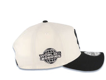 Load image into Gallery viewer, Chicago White Sox New Era MLB 9FORTY 940 Adjustable A-Frame Cap Hat Cream Crown Black Visor Black Logo 2005 World Series Side Patch