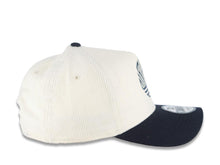 Load image into Gallery viewer, (Corduroy Crown) San Diego FC New Era MLS 9FORTY 940 Adjustable A-Frame Cap Hat Cream Crown Navy Blue Visor Navy Blue Logo