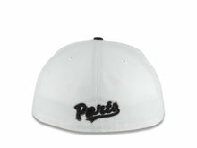 Load image into Gallery viewer, Stockton Ports New Era MiLB 59FIFTY 5950 Fitted Cap Hat White Crown Black Visor Black/Dark Gray Logo Black UV