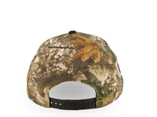 Load image into Gallery viewer, Los Angeles Dodgers New Era MLB 9FORTY 940 Adjustable A-Frame Cap Hat Real Tree Edge Camo Crown Black Visor White Logo 2024 World Series Champions Side Patch