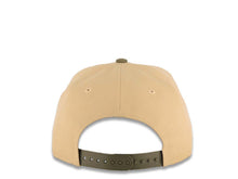 Load image into Gallery viewer, (Youth) New York Yankees New Era MLB 9FIFTY 950 Kid A-Frame Snapback Cap Hat Khaki Crown Olive Green Visor Olive Green/White Logo