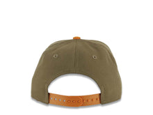 Load image into Gallery viewer, (Youth) San Diego Padres New Era MLB 9FIFTY 950 Snapback A-Frame Kid Cap Hat Olive Green Crown Light Brown Visor Light Brown/White Logo Gray UV
