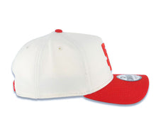 Load image into Gallery viewer, San Diego Padres New Era MLB 9FORTY 940 Adjustable A-Frame Cap Hat Cream Crown Red Visor Red Logo Gray UV