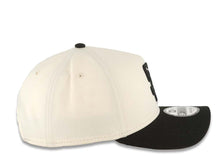 Load image into Gallery viewer, San Diego Padres New Era MLB 9FORTY 940 Adjustable A-Frame Cap Hat Cream Crown Black Visor Black Logo Gray UV