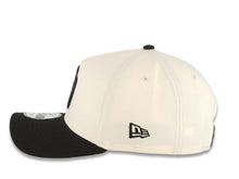 Load image into Gallery viewer, San Diego Padres New Era MLB 9FORTY 940 Adjustable A-Frame Cap Hat Cream Crown Black Visor Black Logo Gray UV