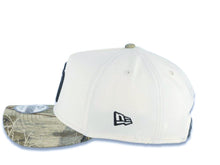 Load image into Gallery viewer, San Diego Padres New Era MLB 9FORTY 940 Adjustable A-Frame Cap Hat Cream Crown Real Tree Edge Camo Visor Black Logo