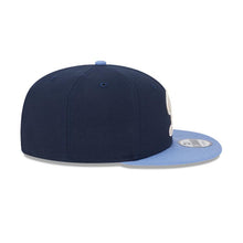 Load image into Gallery viewer, Los Angeles Dodgers New Era MLB 9FIFTY 950 Snapback Cap Hat Navy Blue Crown Dark Sky Blue Visor Team Color Logo (2024 City Connect)