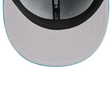 Load image into Gallery viewer, San Jose Sharks New Era NHL 9FIFTY 950 Snapback Cap Hat Black Crown Teal Visor Team Color Logo