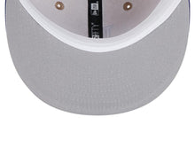 Load image into Gallery viewer, (Youth) Los Angeles Dodgers New Era MLB 59FIFTY 5950 Kid Fitted Cap Hat Khaki Crown Royal Blue Visor Royal Blue Logo